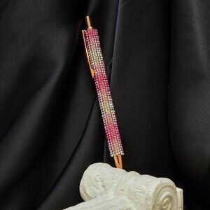 💖WOW! Lux Pink Ombre Pave Crystal Pen